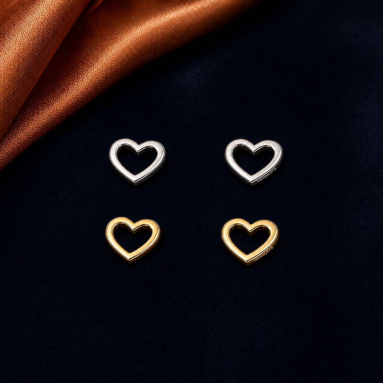Open Heart HEIRMUFFS Front Set