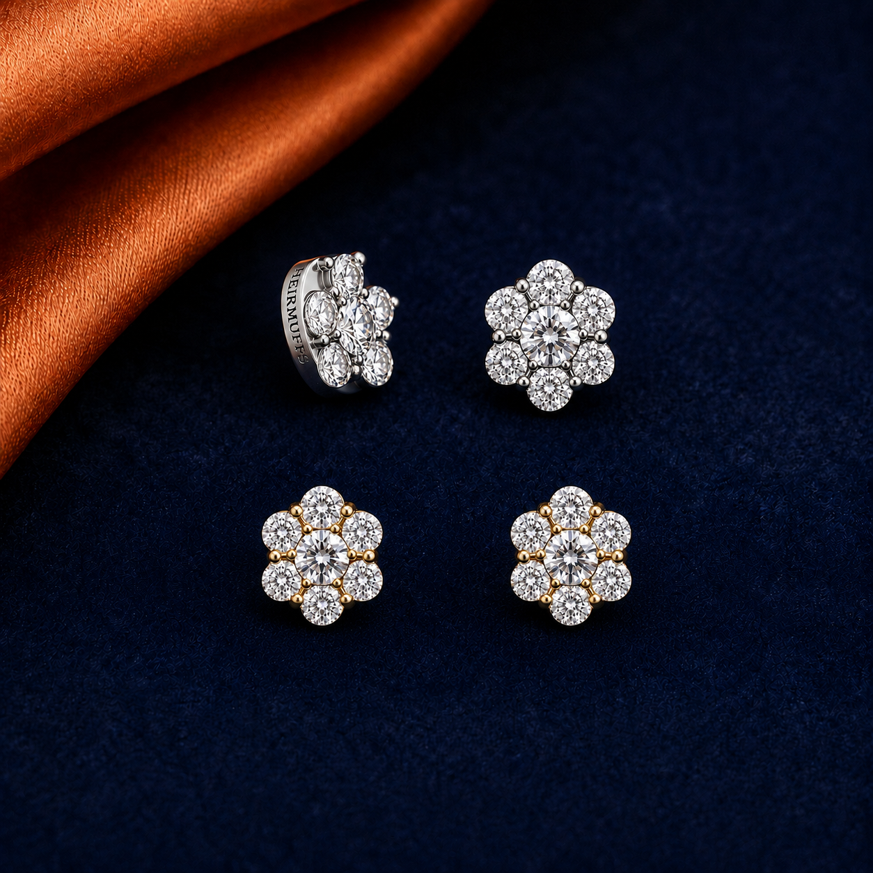 Cluster Stud HEIRMUFFS Front Set
